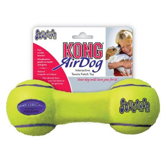 KONG AIRDOG SQUEAKER DUMBBELL S