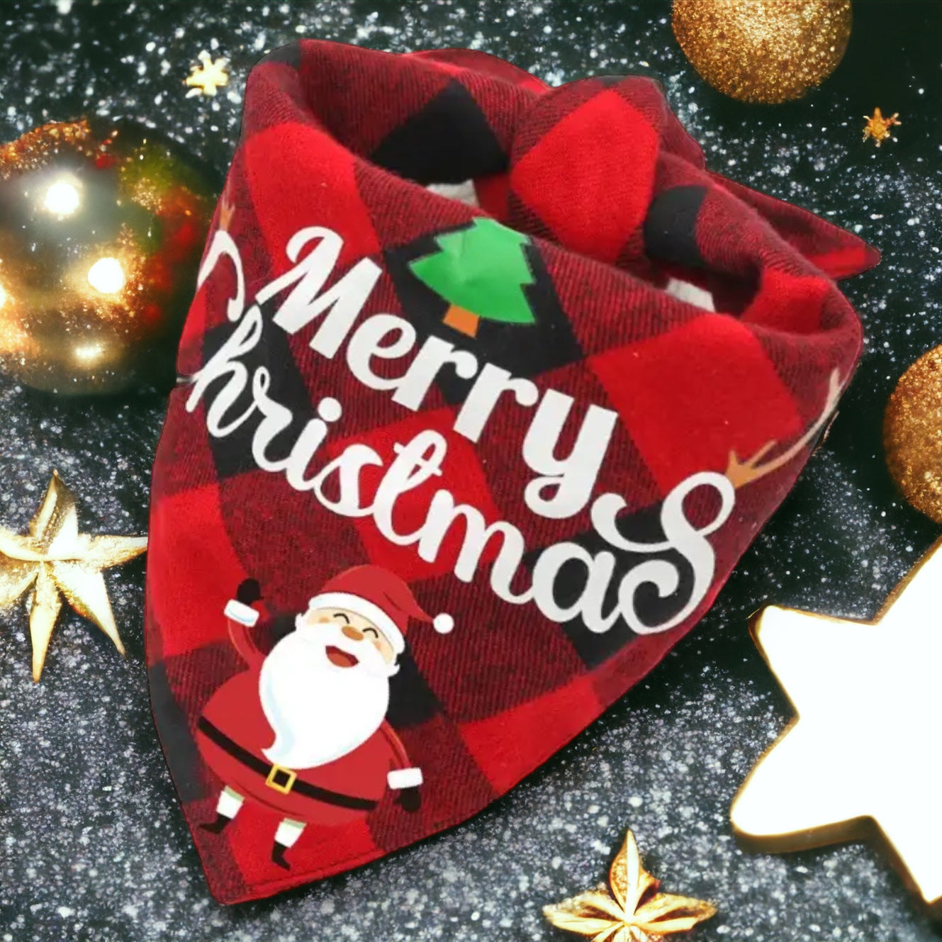 Skjerf - Merry Christmas