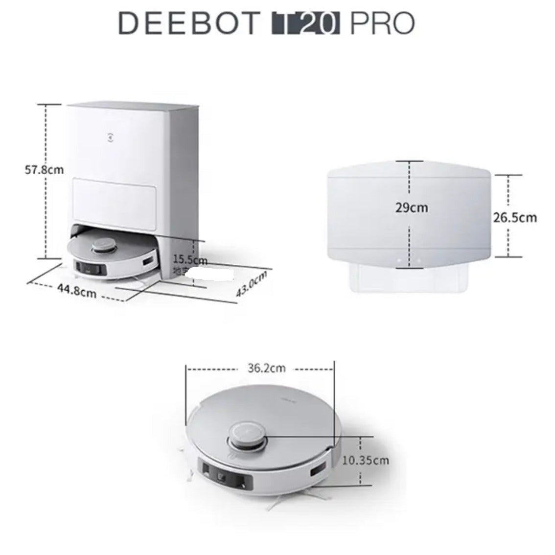 Ecovacs Deebot T20 OMNI - Robotstøvsuger