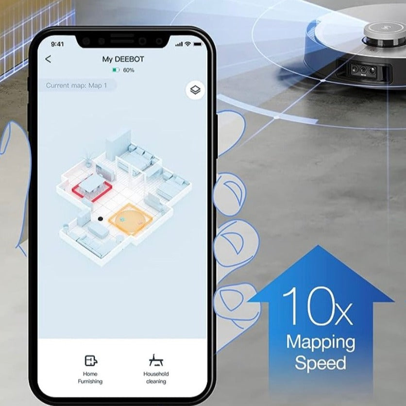 Ecovacs Deebot T20 OMNI - Robotstøvsuger