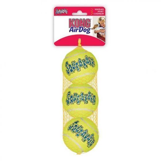 Kong Tennisball Squeaker M - 3 Stk