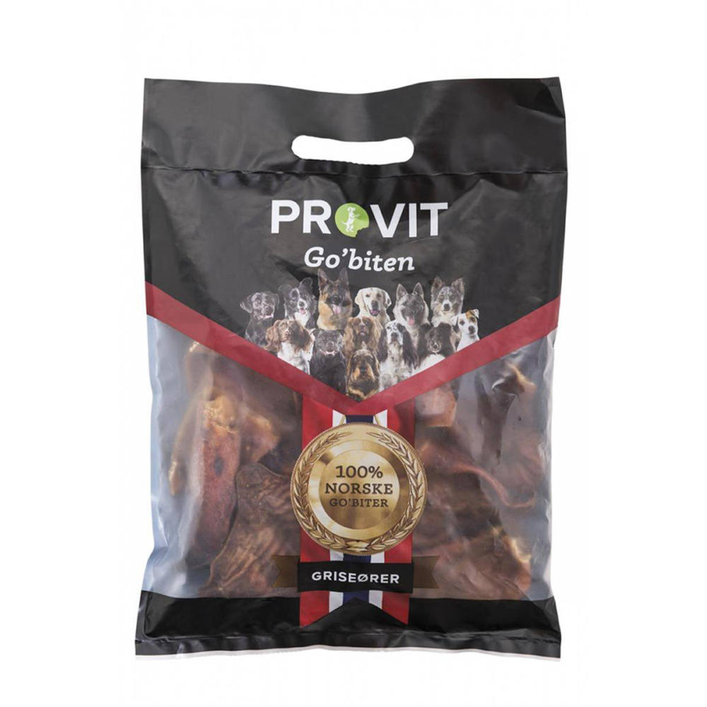 Griseører (10-pakning) PROVIT - Premium naturlig hundesnacks