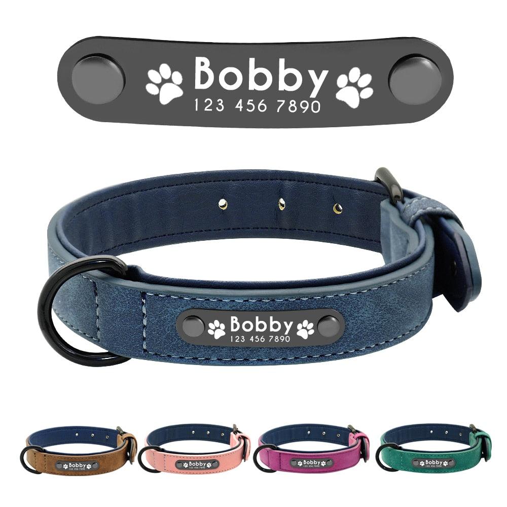 Halsbånd med navn - Bobby halsbånd - Hundevennen