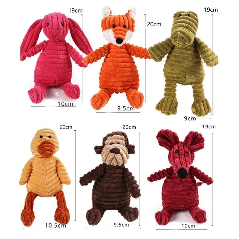 Hundeleke med lyd - Kosebamse med lyd - Hundevennen