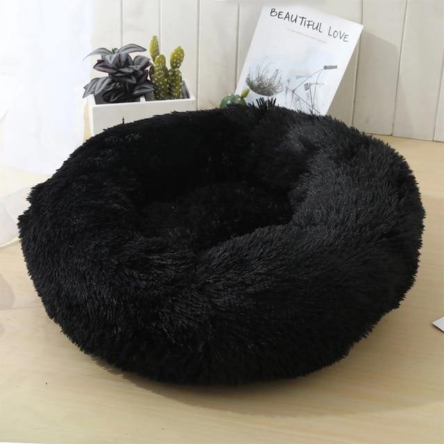 Hundeseng Plysj - Fluffy hundeseng - Donut hundeseng - Hundevennen