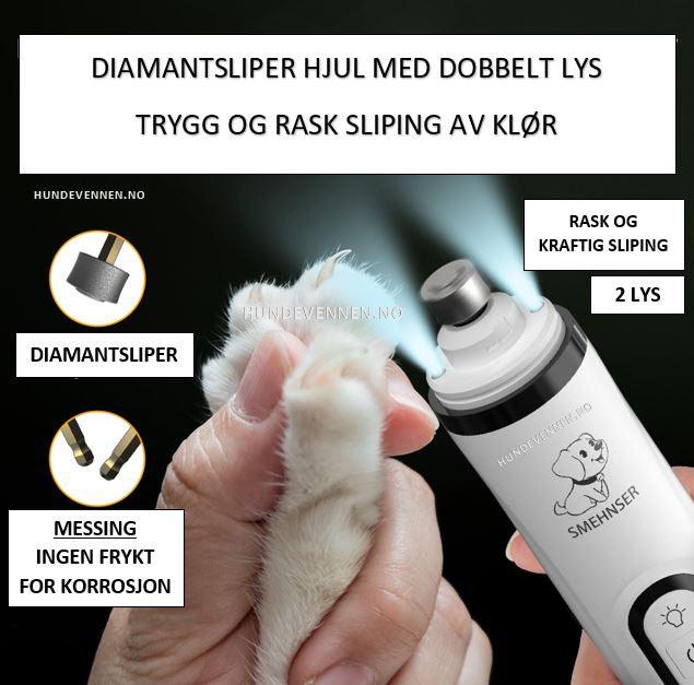 Neglsliper - Klosliper - Elektrisk neglsliper - Hundevennen