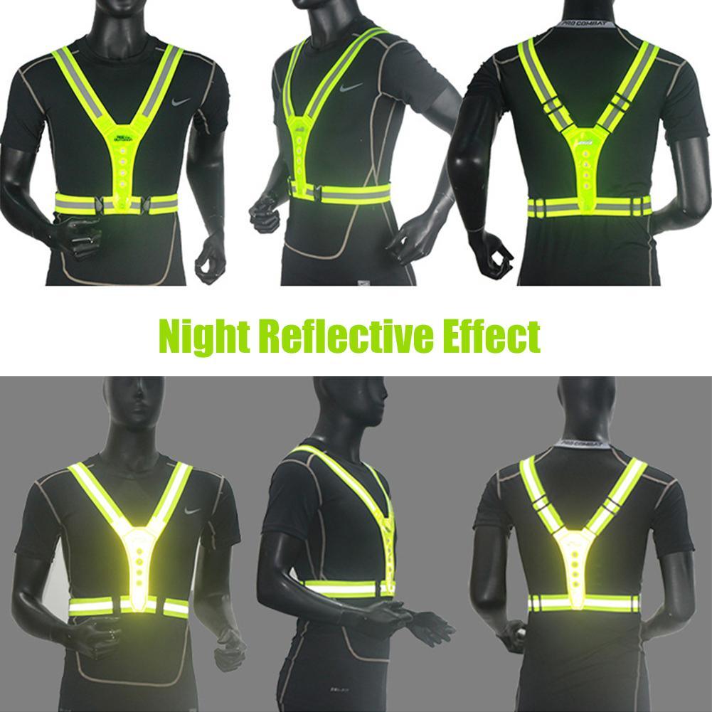 Refleksvest med led-lys - Hundevennen