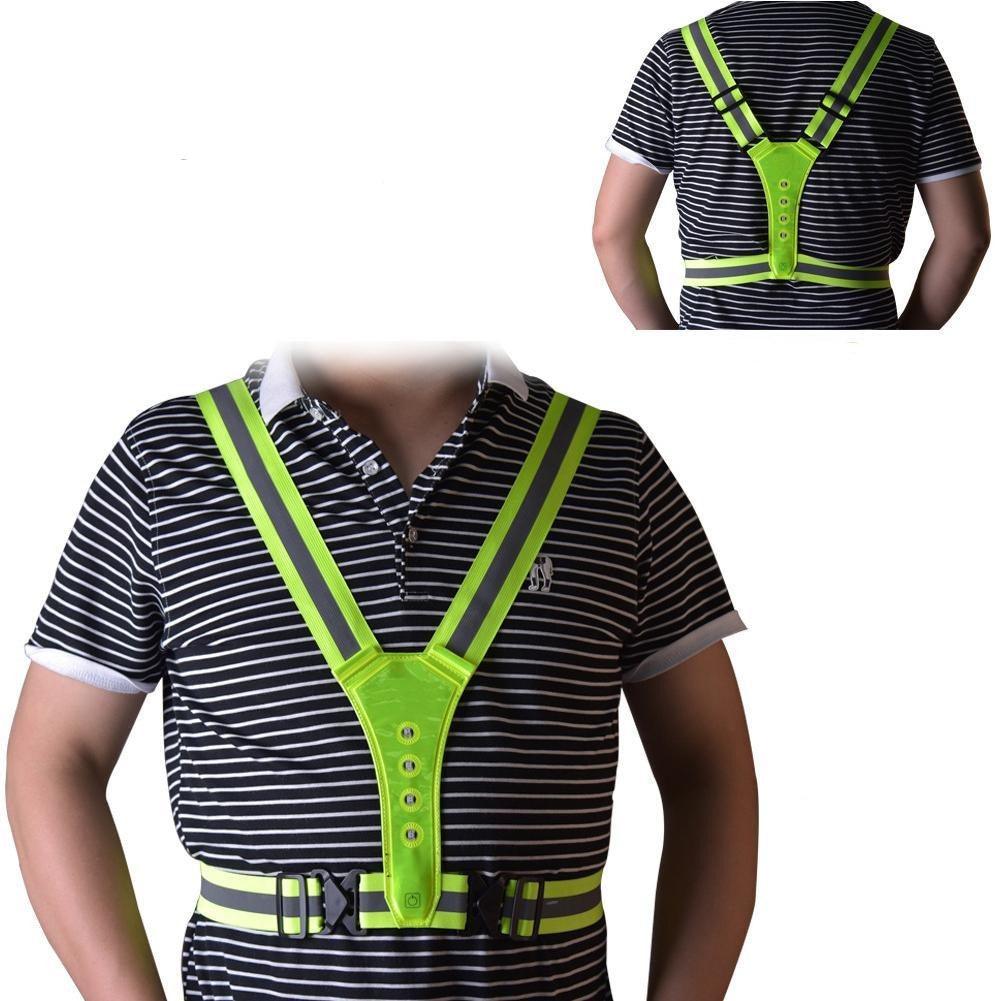 Refleksvest med led-lys - Hundevennen