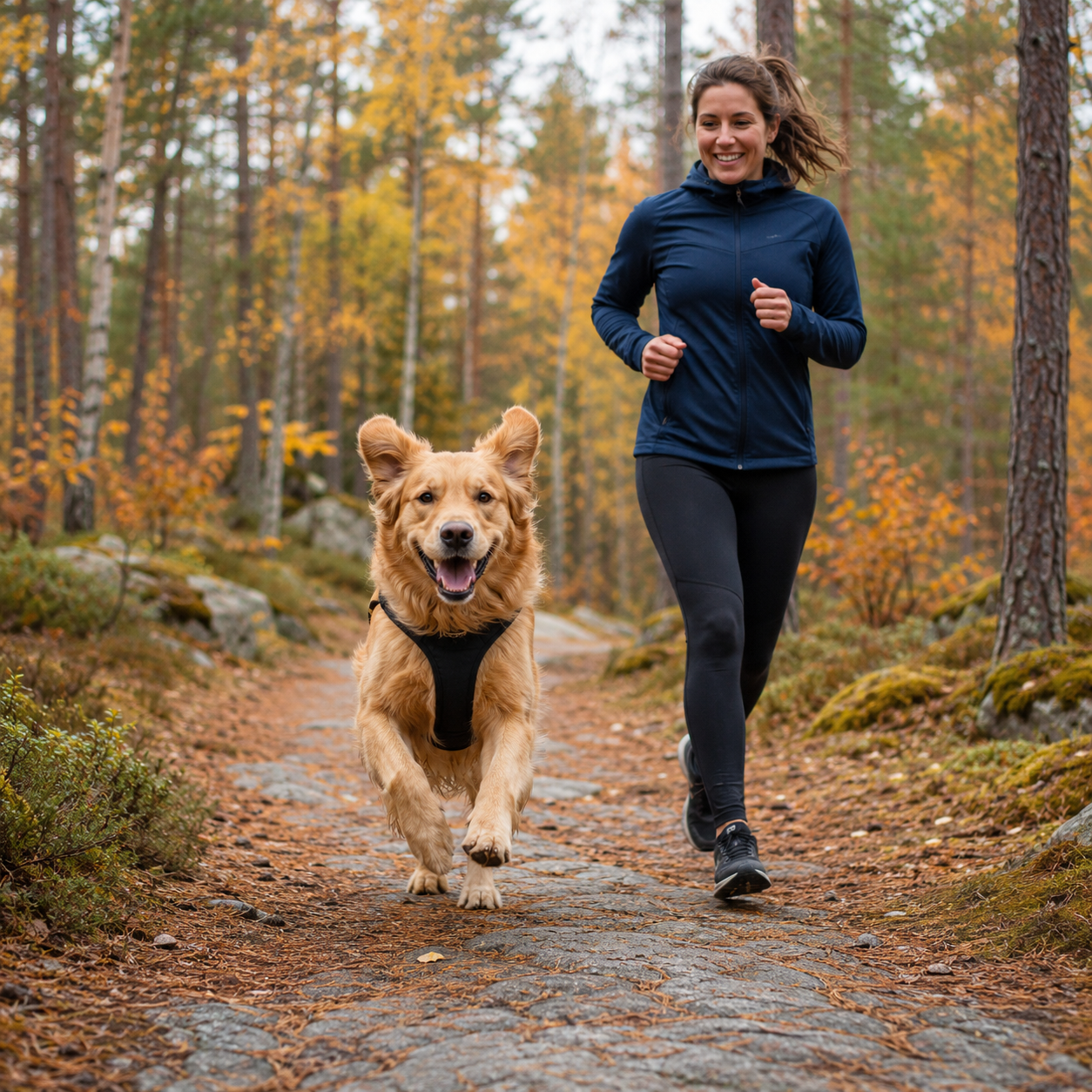 Aktiv hund – utstyr du trenger til tur, løping og friluftsliv