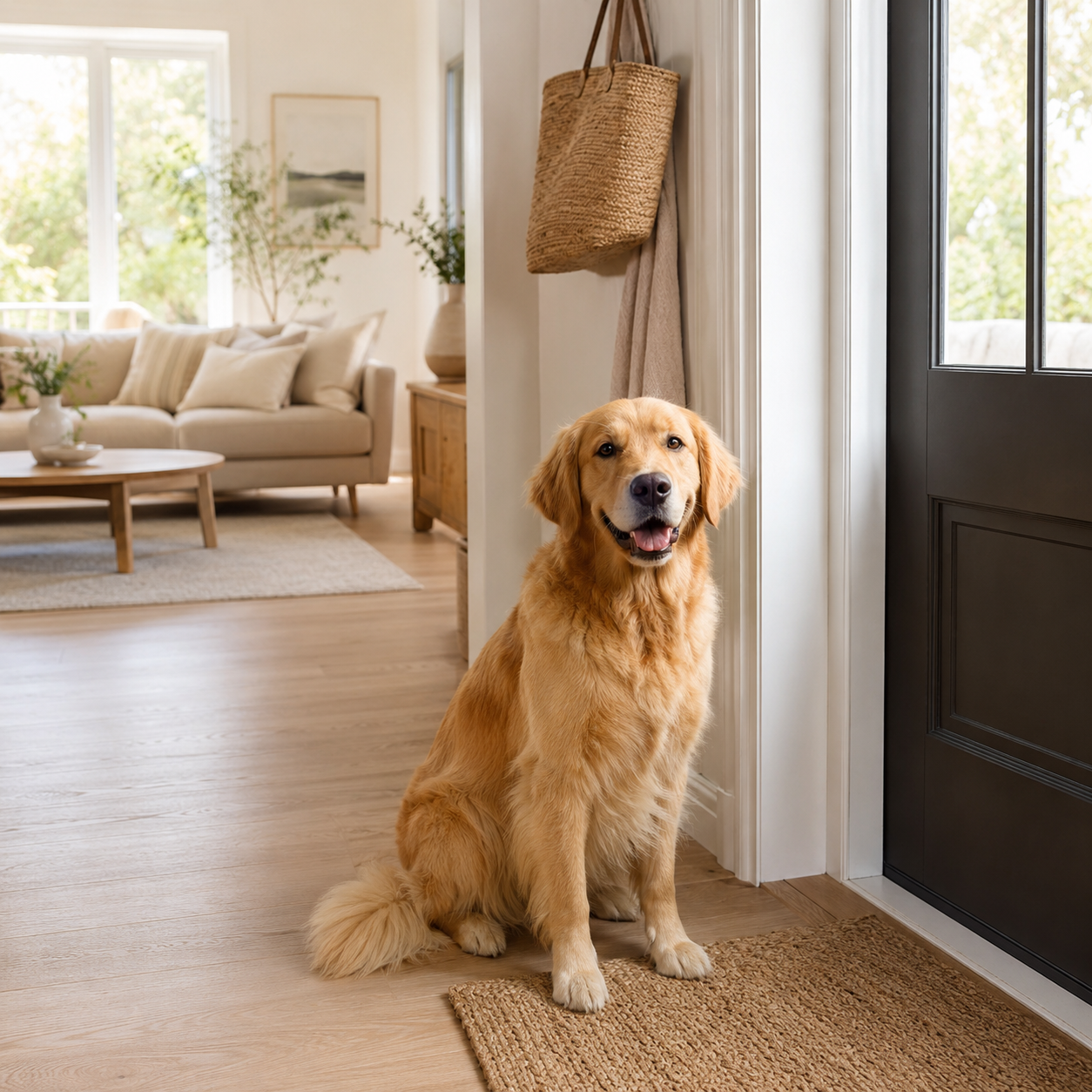 Slik trener du hunden til å være alene hjemme – uten stress og uro