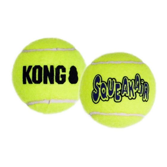 Kong Airdog Squeaker Tennisball - 2 Stk - L