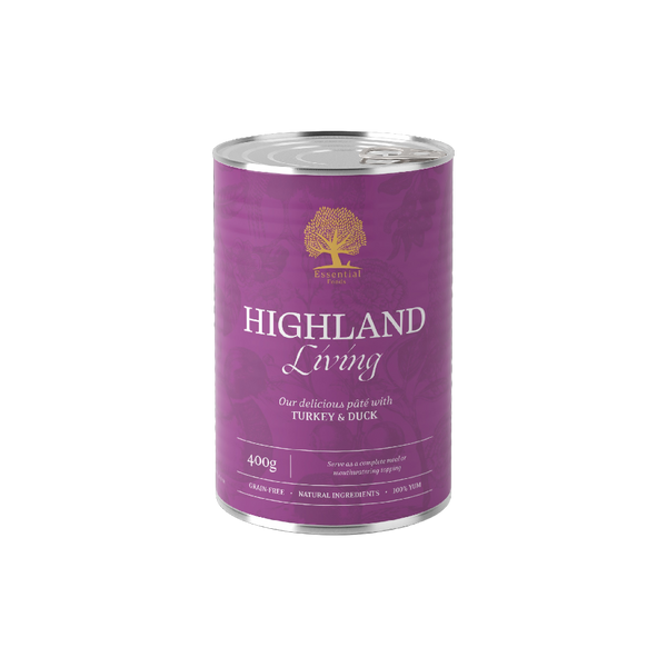 Highland Living Pâté 400 g – Kornfri viltpaté med reinsdyr og lam