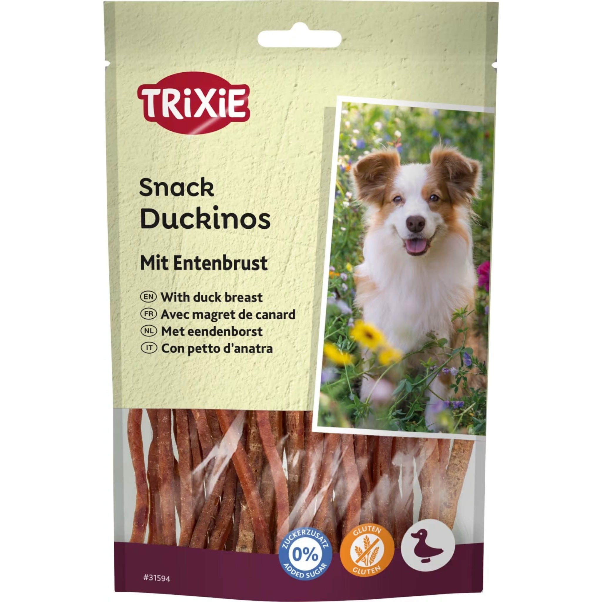 Duckinos med and 80 g – Myke godbiter til hund