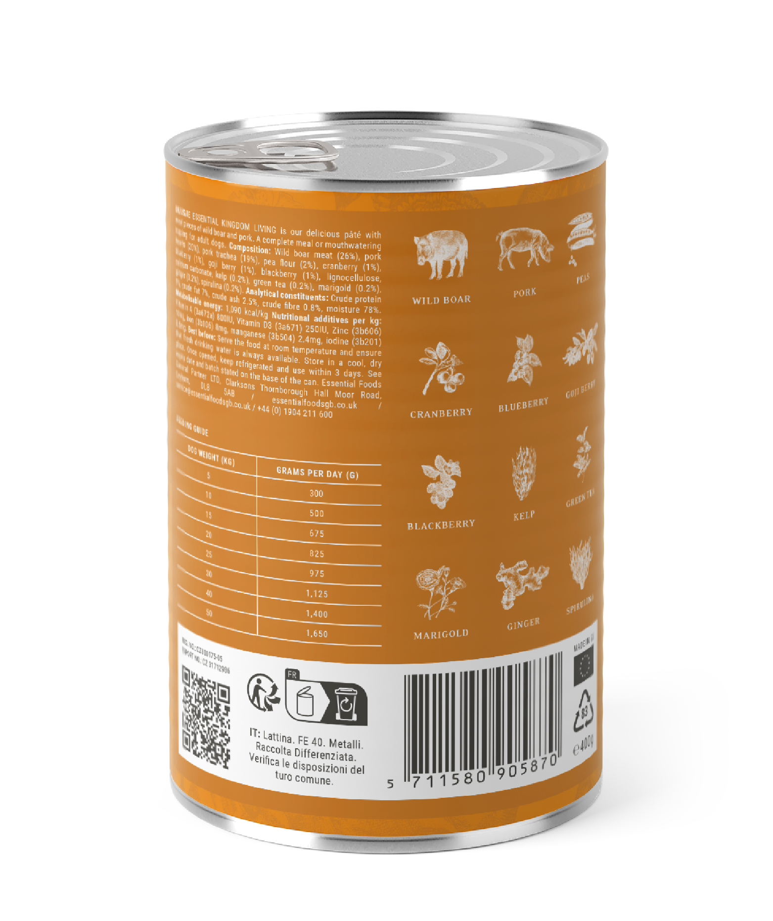 KINGDOM LIVING PÂTÉ 400G