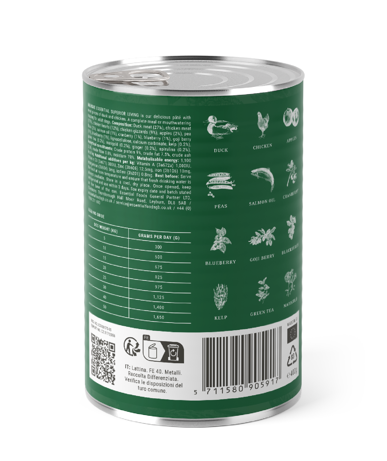 SUPERIOR LIVING PÂTÉ 400G