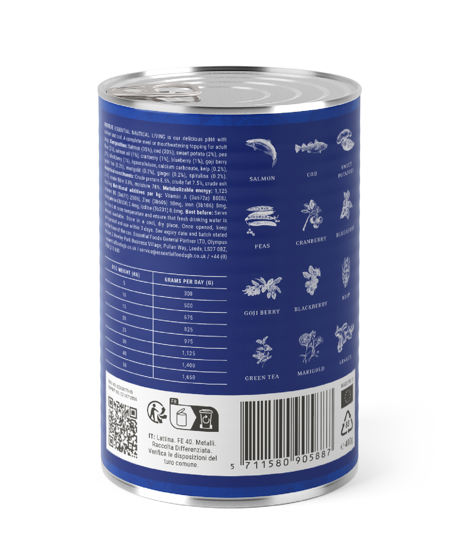 NAUTICAL LIVING PÂTÉ 400G