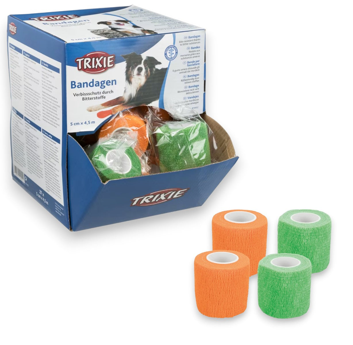 Trixie fleksibel selvklebende bandasje – 5 cm x 4,5 m