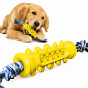 Tannrensleke til hund med tau – tyggeleke for tannpleie