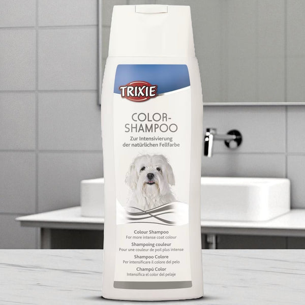 Trixie Bright White Hundeshampo – For hvit og lys pels (250 ml)
