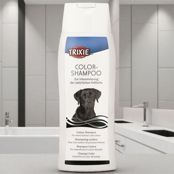 Trixie Color-Shampoo – For sort og mørk pels (250 ml)