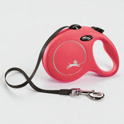 Flexi Classic Compact L – Rullekobbel 5m Tape, Rød (Opptil 50 kg)