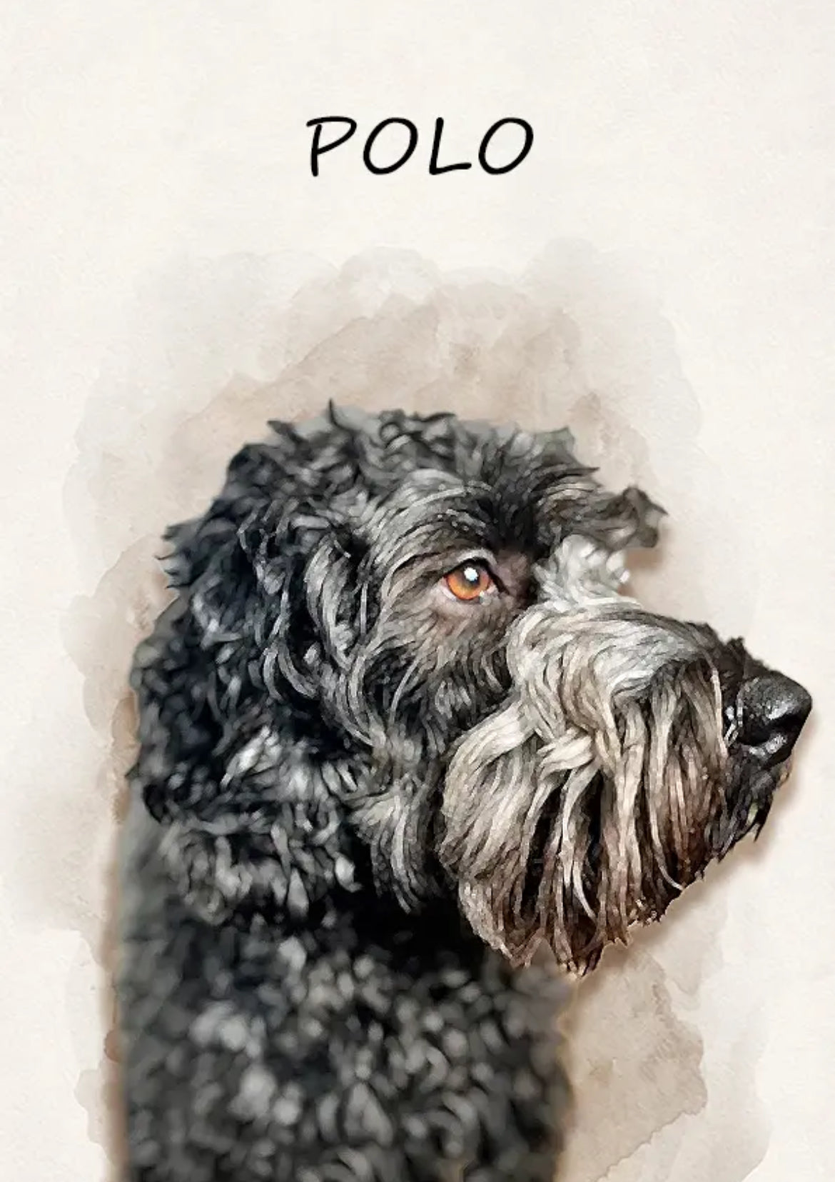 Personlig bilde hund - Tegning hund