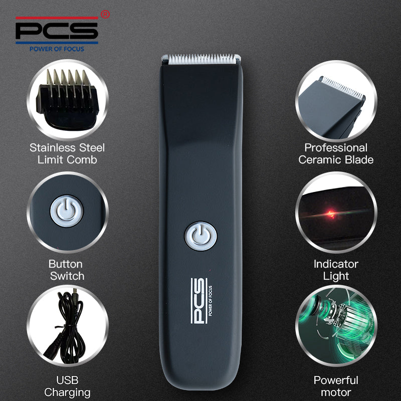 PCS Pet Clipper CP-1800 – Vanntett og stillegående hundeklipper med keramisk blad