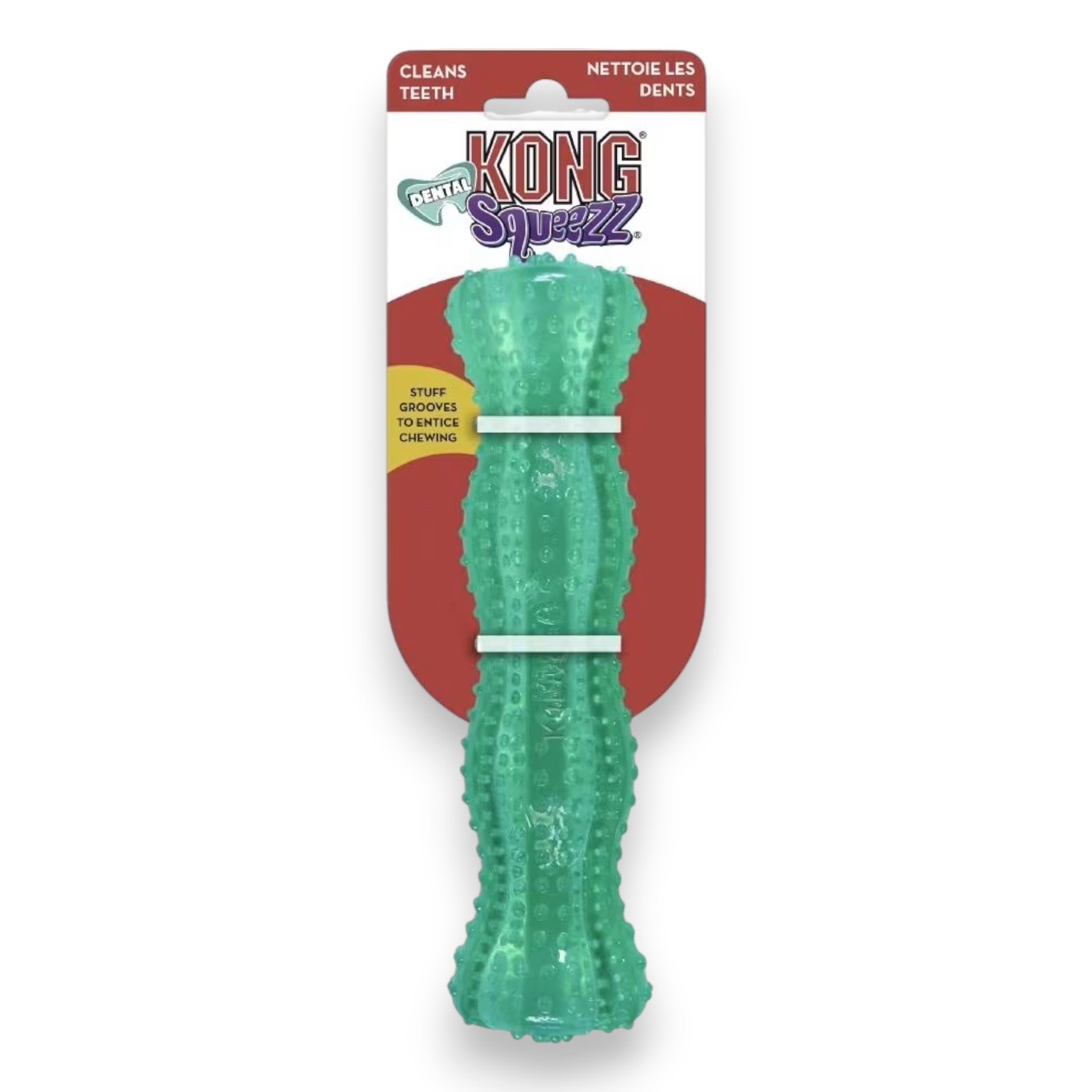 Hundeleke KONG Squeezz Dental Stick M