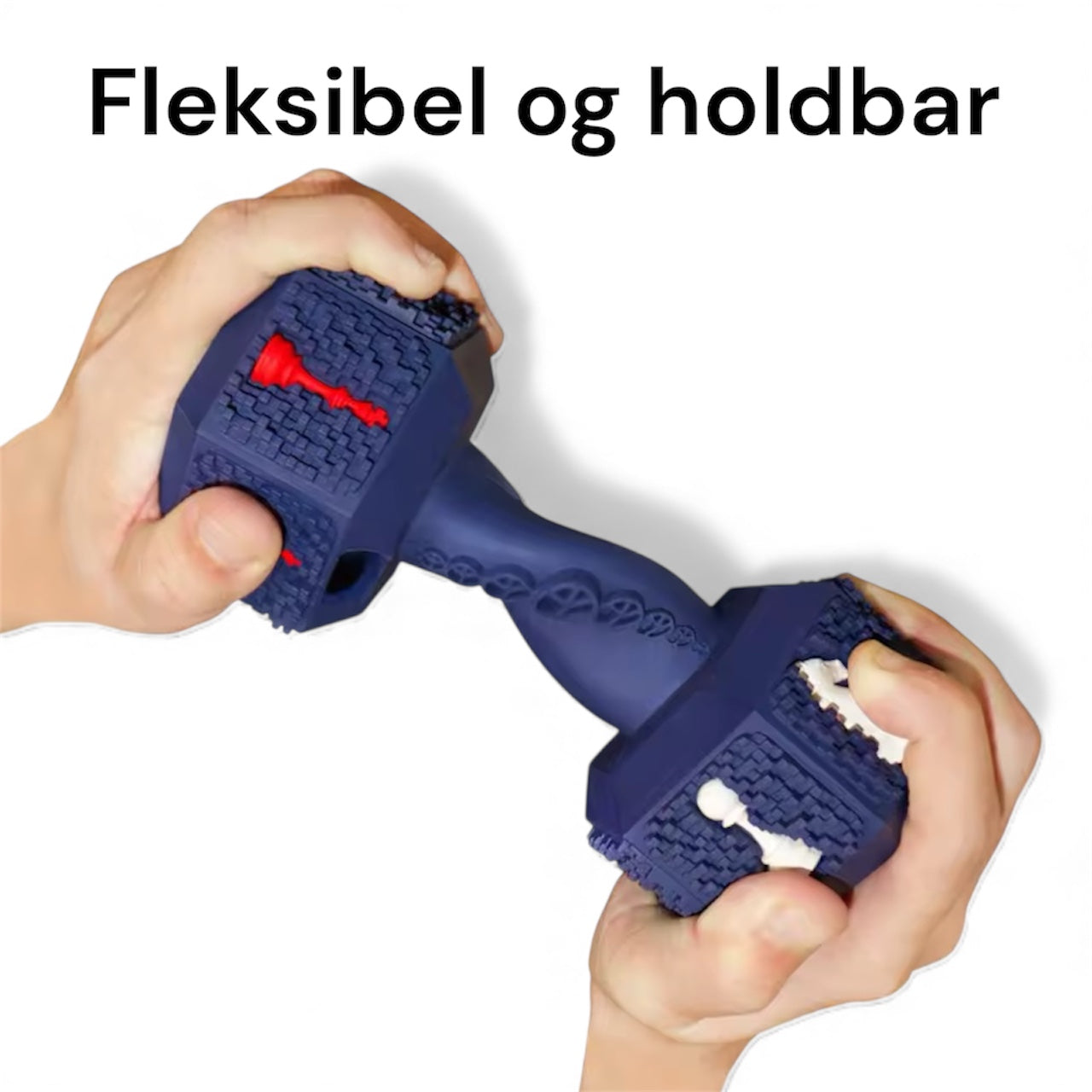 Slitesterk hundeleke med godbitdispenser – Perfekt for store og mellomstore hunder