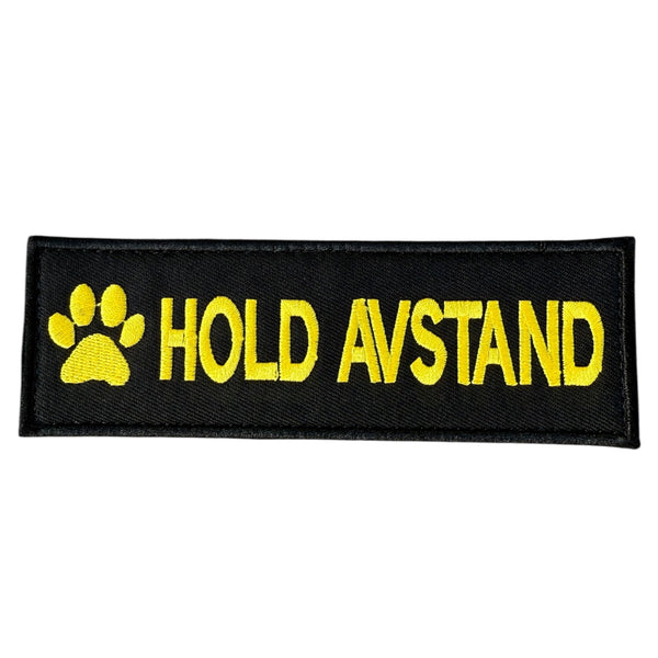 Hold avstand  - Borrelåsfeste