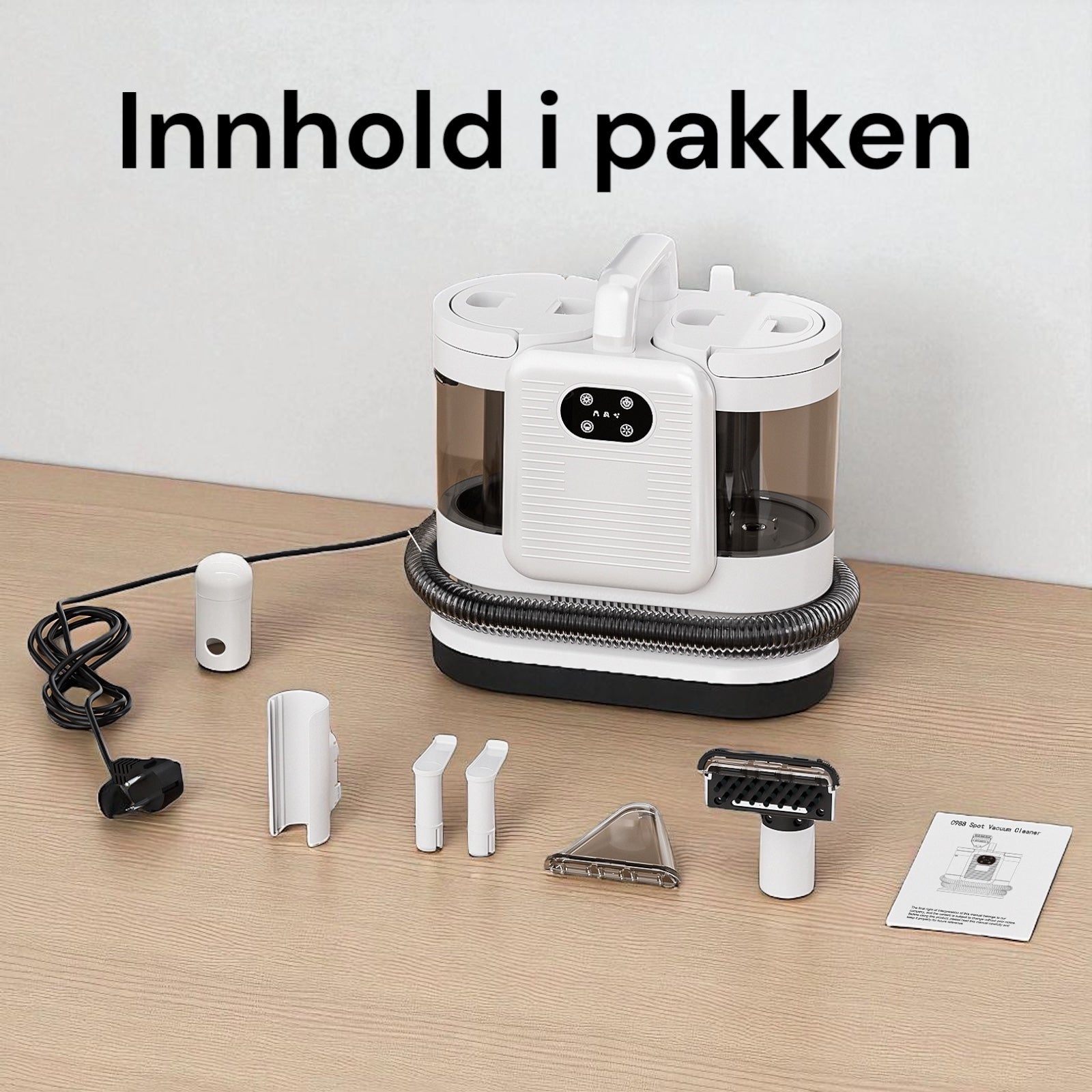 PetPro SteamClean X 4-i-1 damprenser (C988)