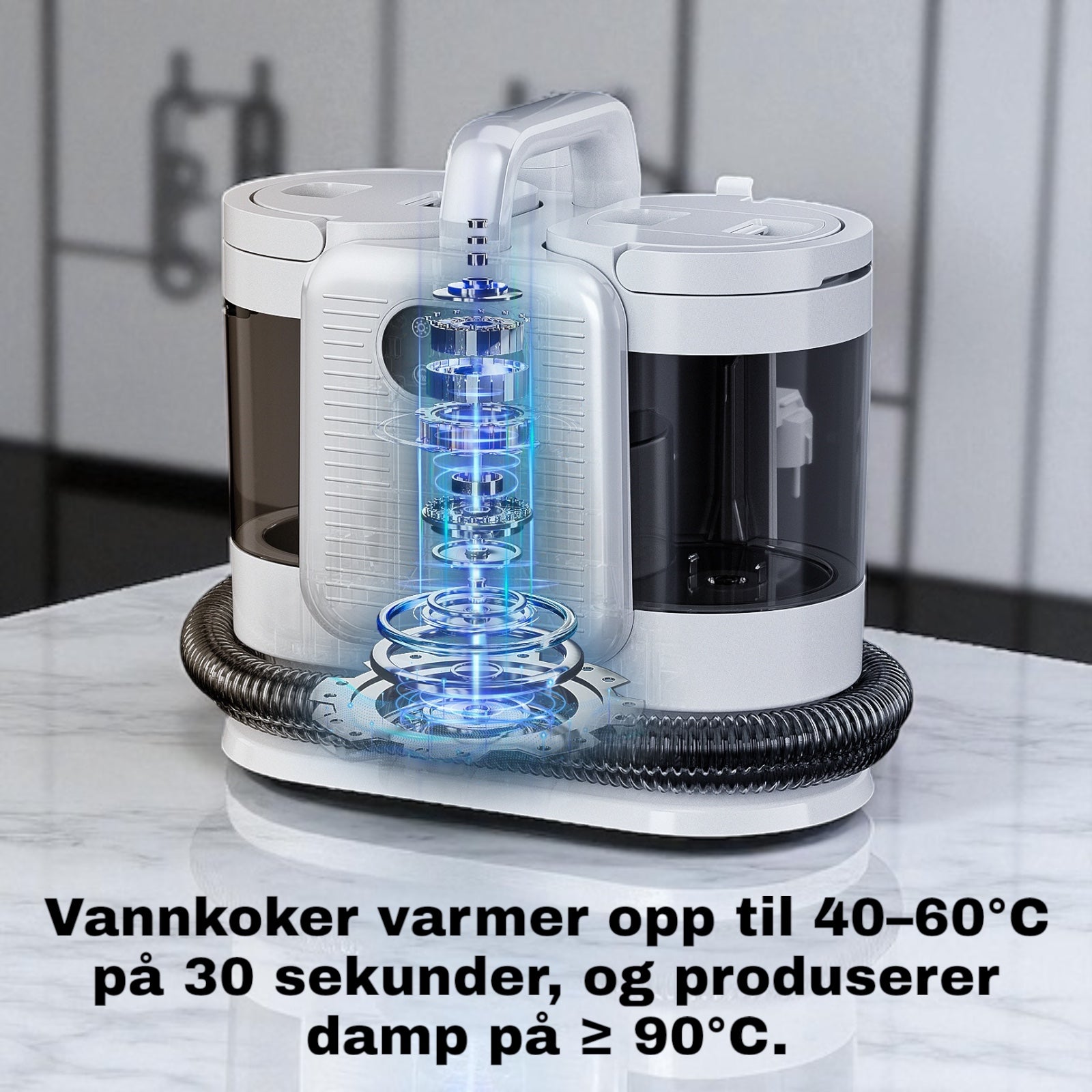 PetPro SteamClean X 4-i-1 damprenser (C988)