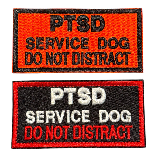 PTSD Service Dog – Do Not Distract Patch (10 x 5 cm)