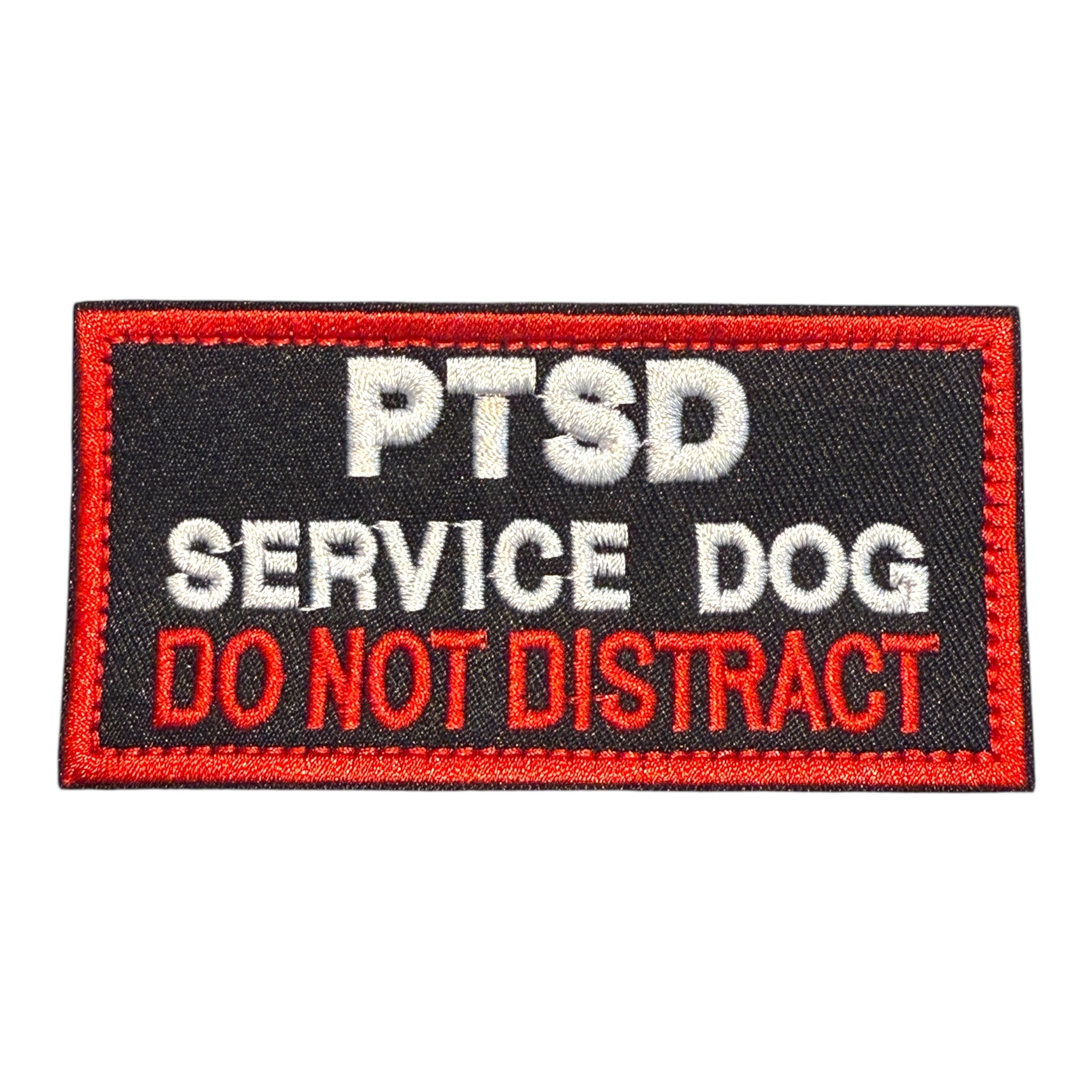 PTSD Service Dog – Do Not Distract Patch (10 x 5 cm)