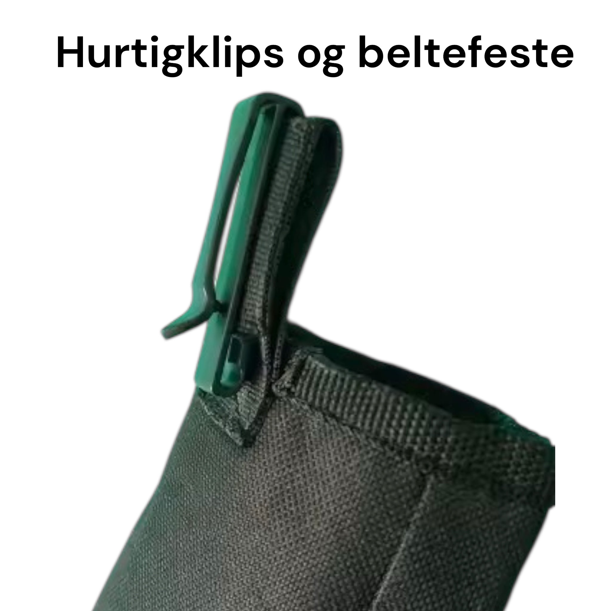 Godbitpose for hundetrening – Enkel belønningsveske med beltefeste