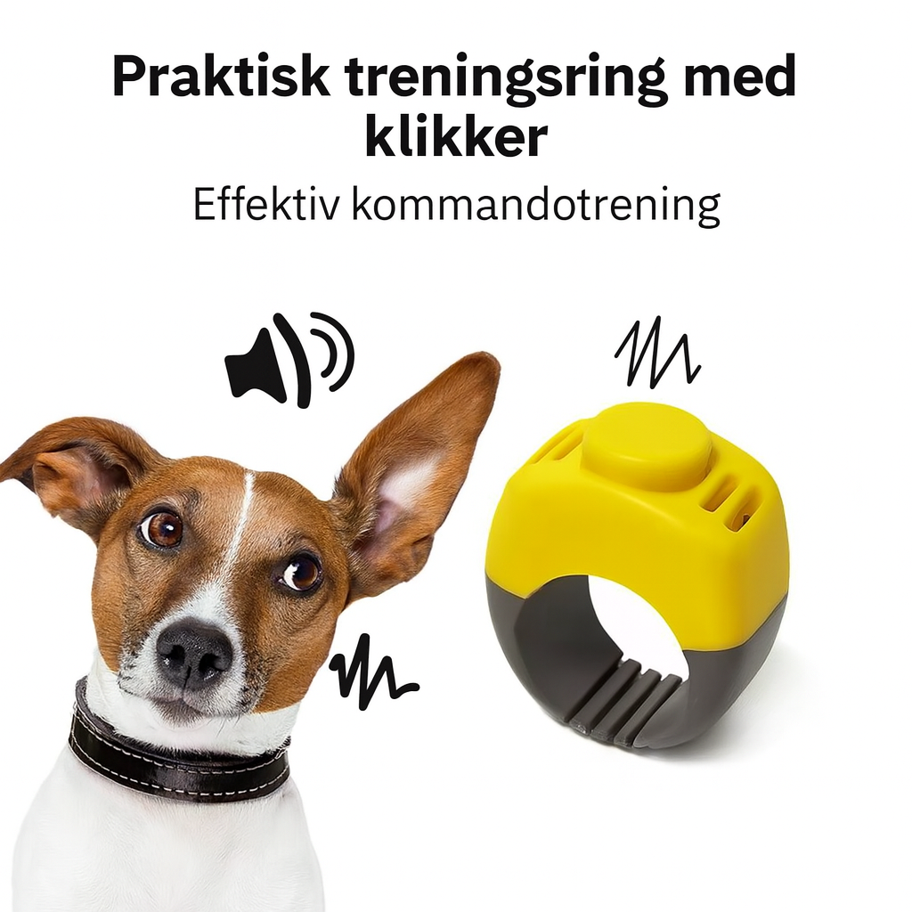 Hundetreningsring med klikker – Click X
