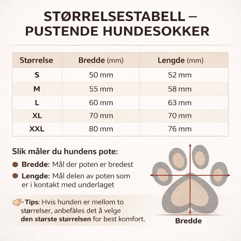 Potesokker – Røde med vanntett såle (4 stk)