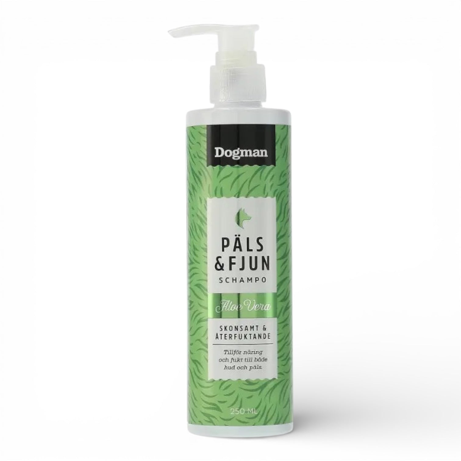 Dogman Päls & Fjun sjampo med Aloe Vera