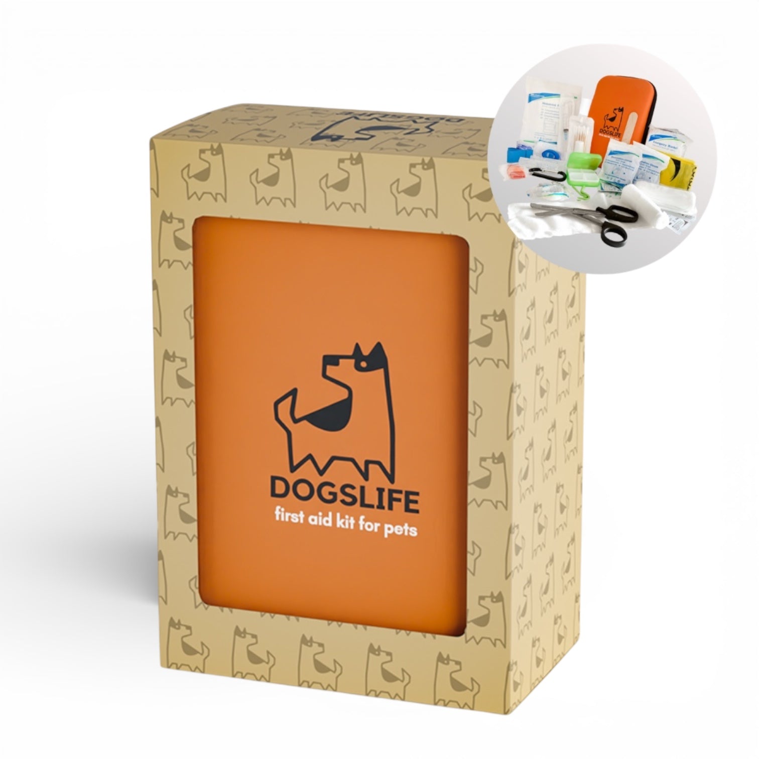 OurPetsLife førstehjelpssett til kjæledyr 30 deler