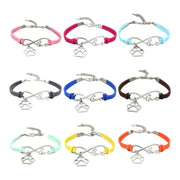Armbånd med poteanheng infinity