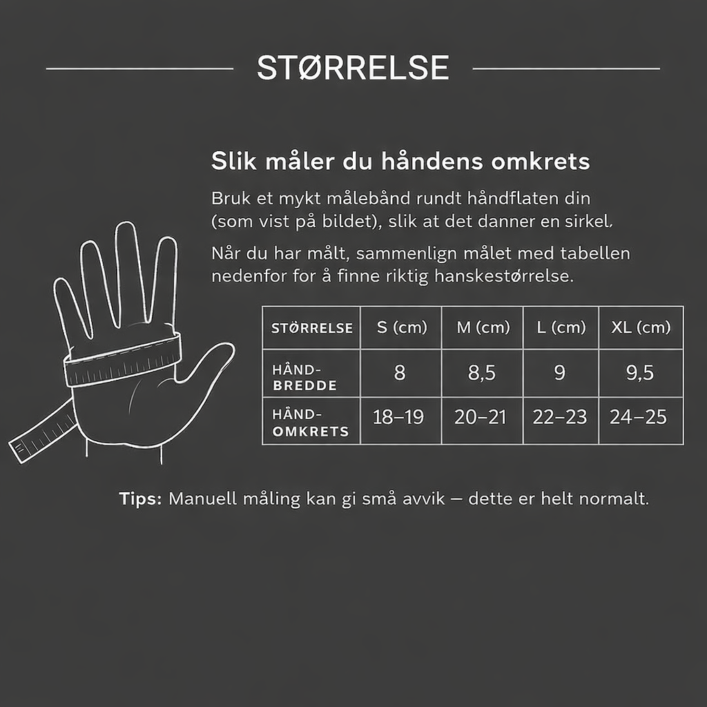 Turhansker med sklisikkert grep