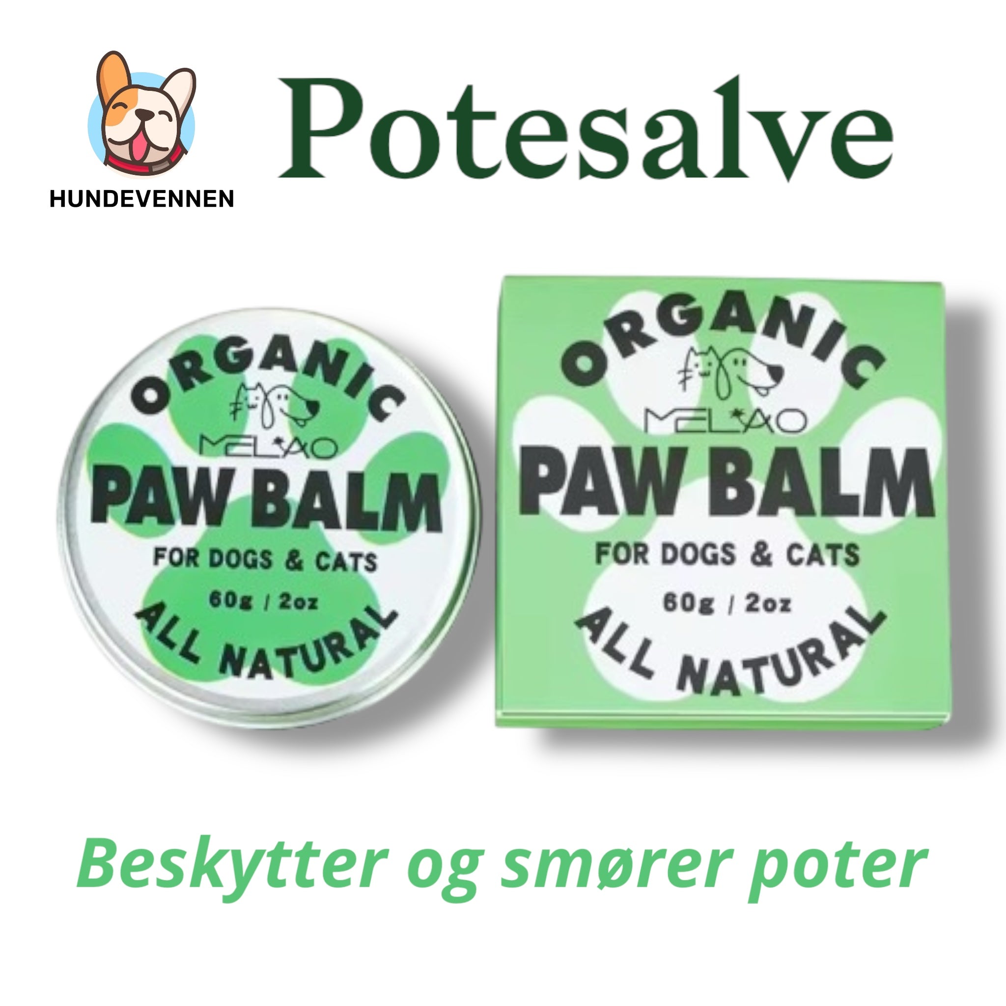 Potekrem hund og katt - Potesalve