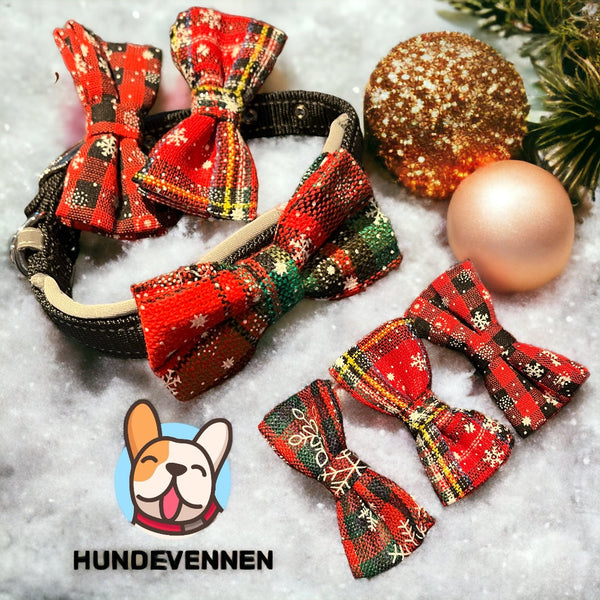 Sløyfe hund - Julesløyfe hund