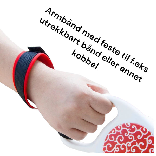 Armbånd for kobbel – ekstra sikring for flexi og hundebånd