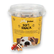 JollyPaw Soft Snack med biff, lam, kylling og laks 500 g