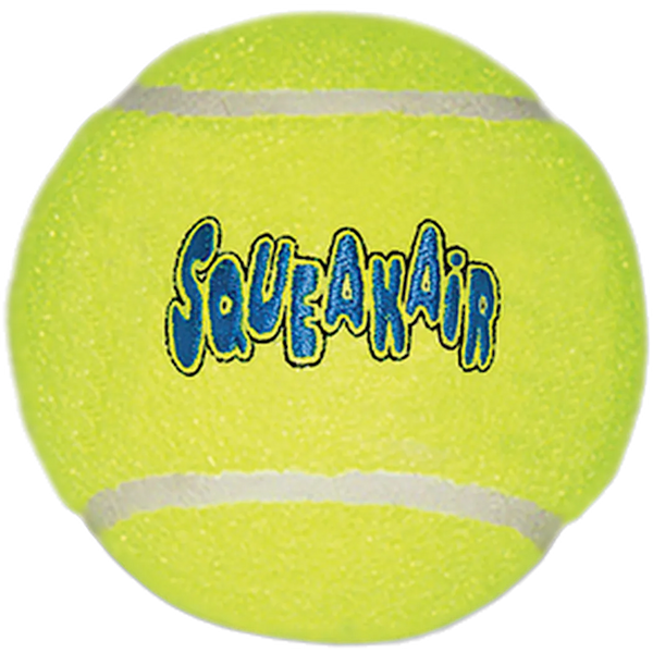 KONG SqueakAir Tennisball M – Med pipelyd
