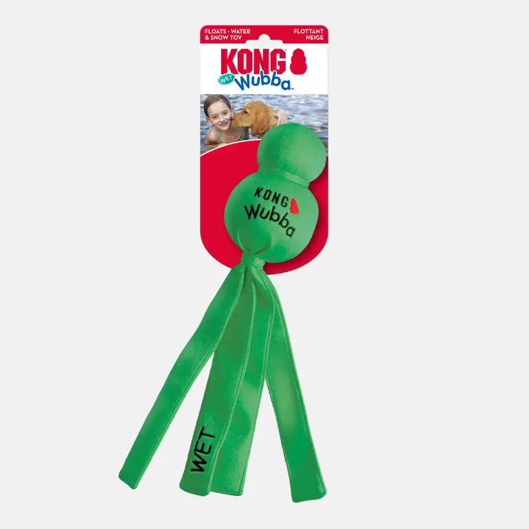 KONG Wet Wubba L – Robust vannleke i neopren for hund