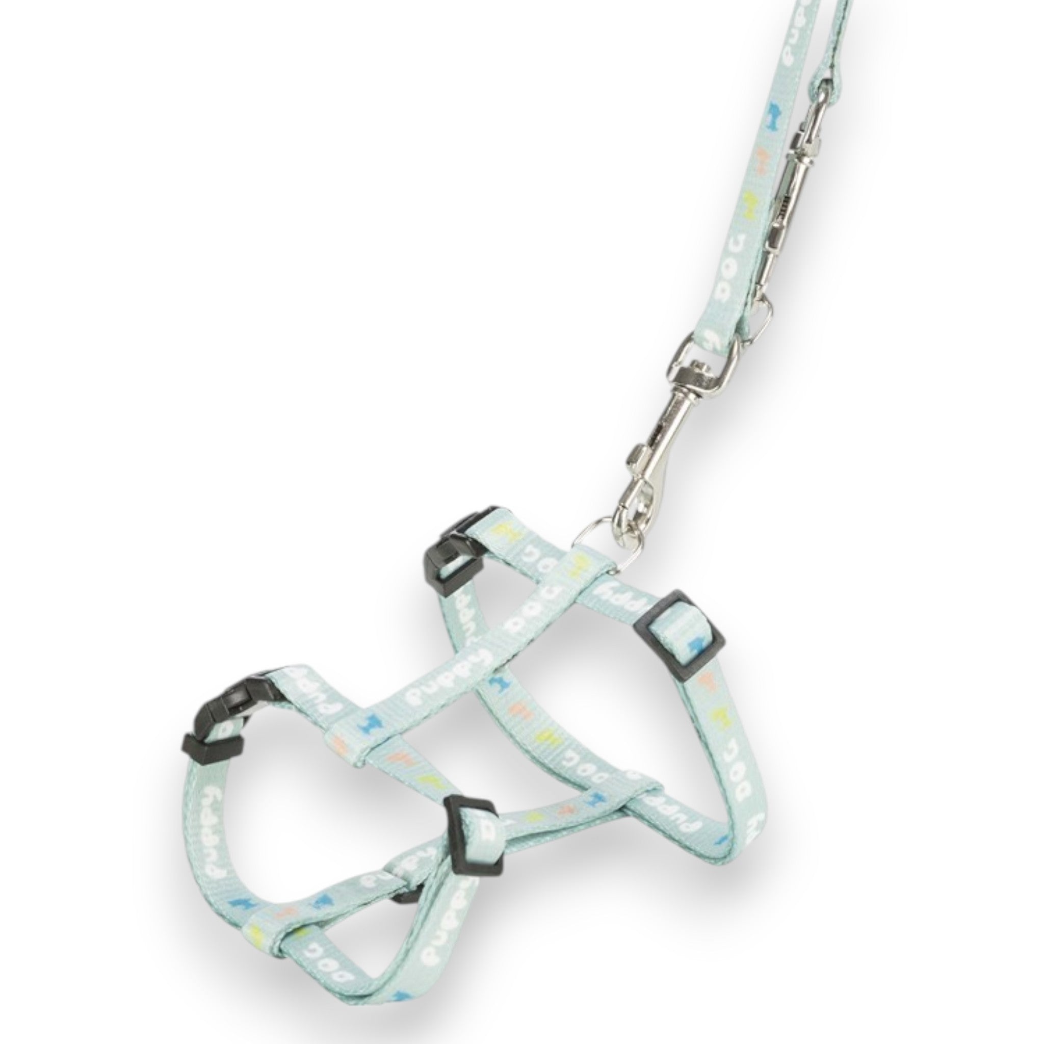 Valpesett Junior – Sele og kobbel i mint | 27-45cm