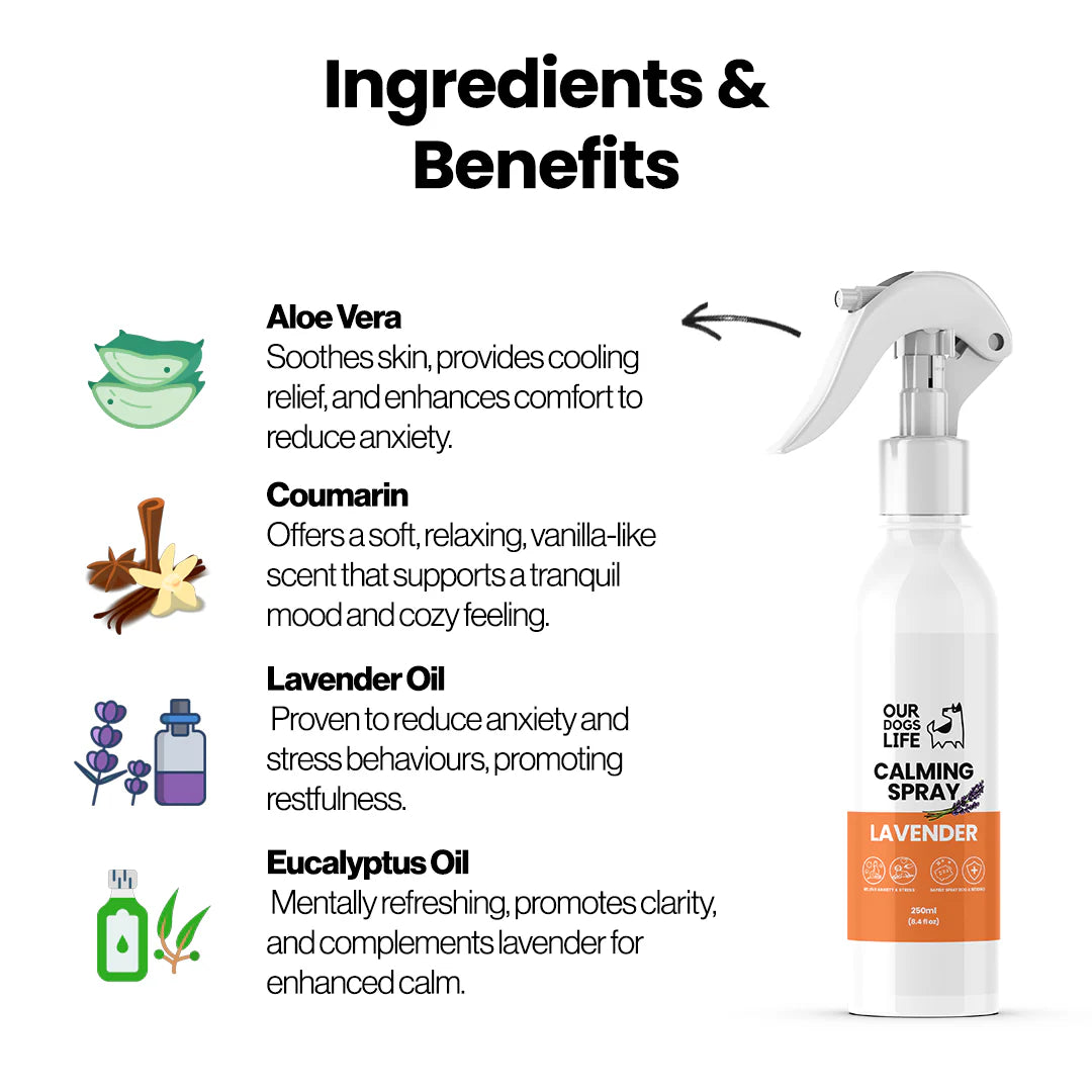 OurPetsLife beroligende spray 250 ml