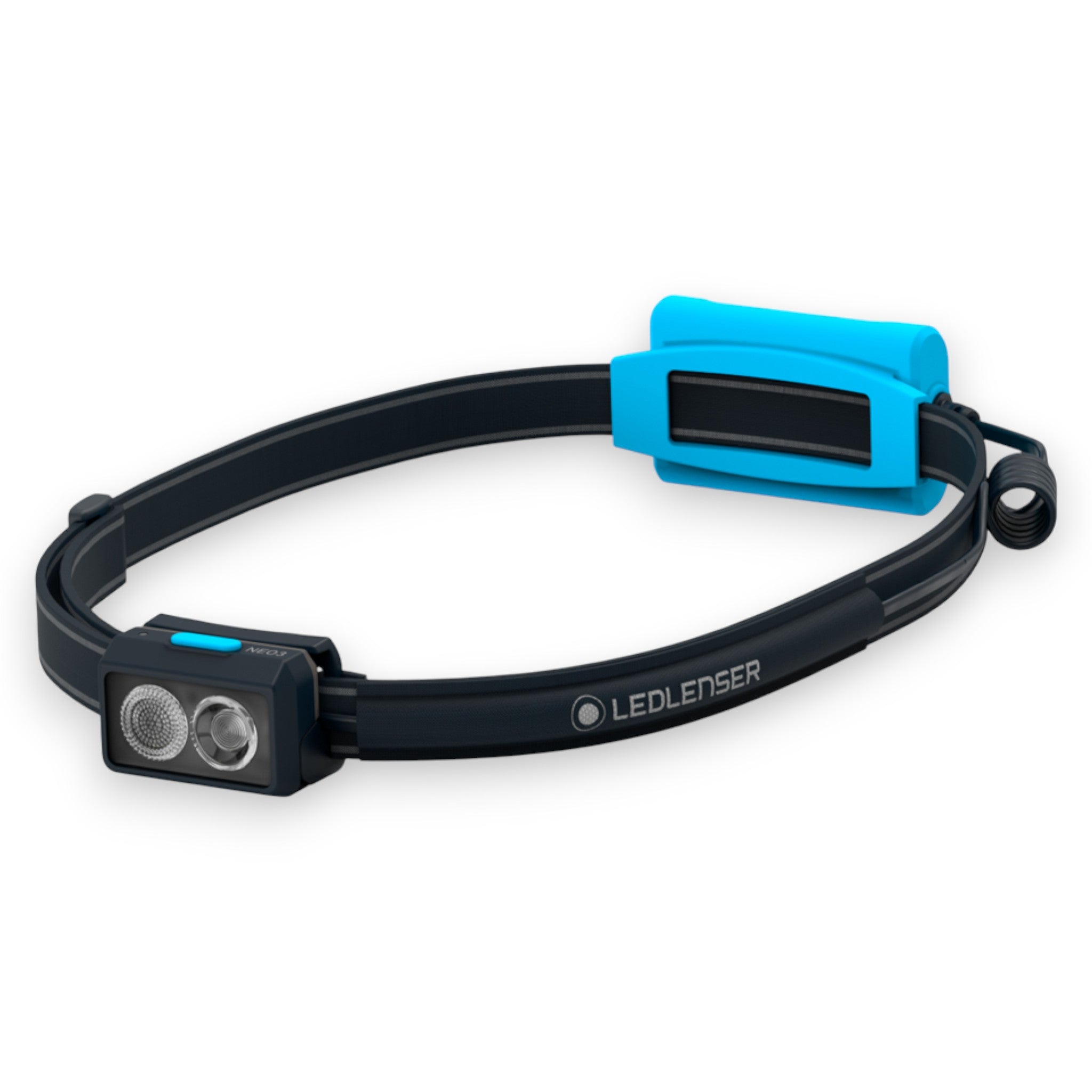 Ledlenser NEO3 Hodelykt 400 lumen – Sort/Blå